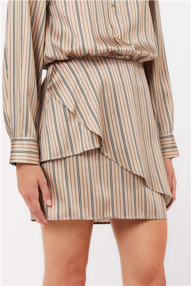 Liu Jo Ecs Abito Con Balze Kadın Elbise