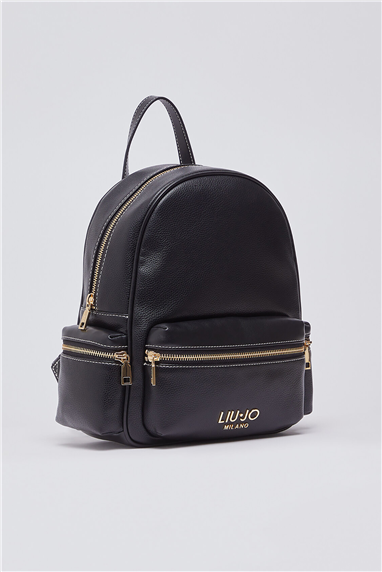 Liu Jo Ecs M Backpack Kadın Sırt Çantası Siyah