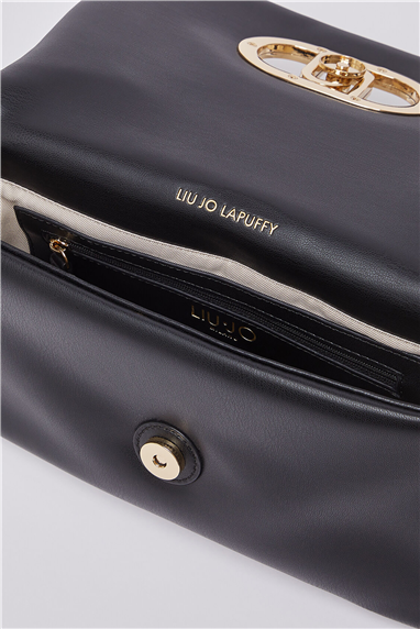 Liu Jo Ecs M Crossbody Kadın Mini Omuz Çantası Siyah
