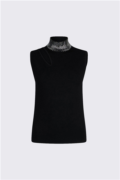 Liu Jo Ecs Maglia Chiusa S/M Kadın Triko