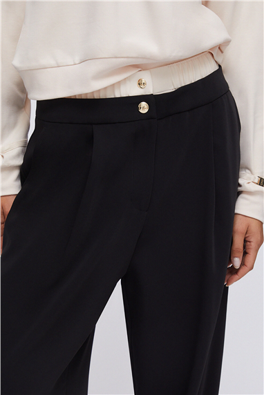 Liu Jo Ecs Pant.Ts Tpotf Lungo Kadın Pantolon Çok Renkli