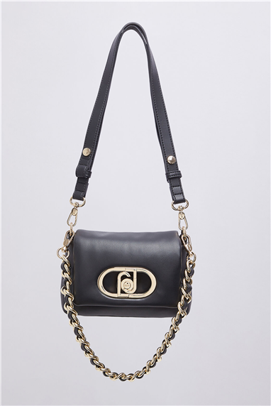 Liu Jo Ecs S Crossbody Kadın Mini Omuz Çantası Siyah