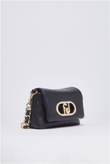 Liu Jo Ecs S Crossbody Kadın Mini Omuz Çantası Siyah