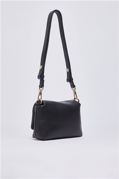 Liu Jo Ecs S Crossbody Kadın Mini Omuz Çantası Siyah