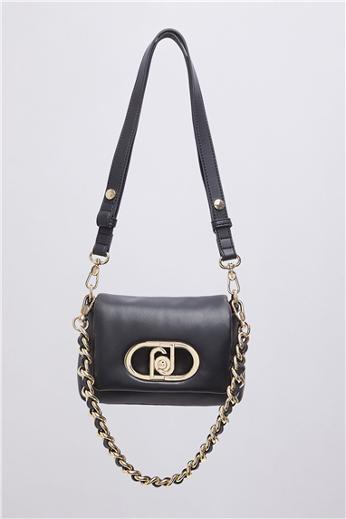 Liu Jo Ecs S Crossbody Kadın Mini Omuz Çantası Siyah