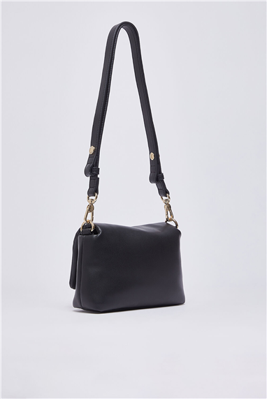 Liu Jo Ecs S Crossbody Kadın Mini Omuz Çantası Siyah