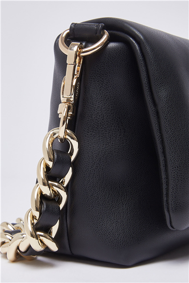 Liu Jo Ecs S Crossbody Kadın Mini Omuz Çantası Siyah