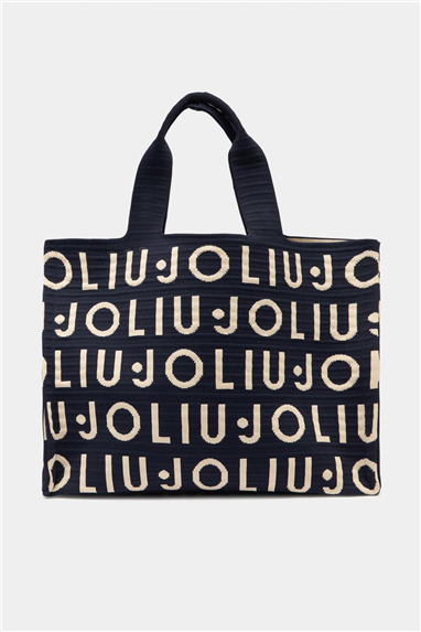 Liu Jo L Tote Knitted Logo Kadın Mini Omuz Çantası