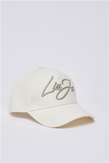 Liu Jo Logo Kadın Baseball Şapka Beyaz