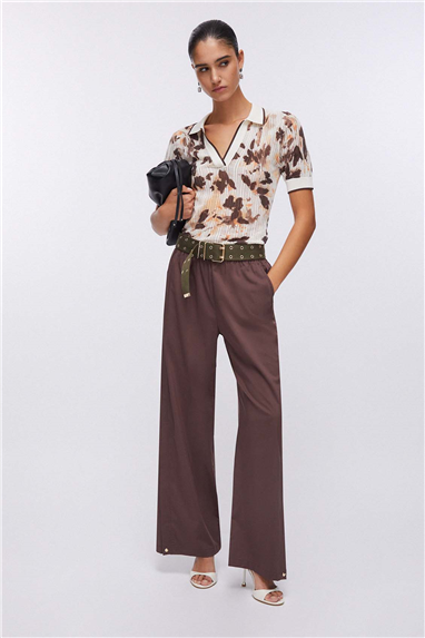 Liu Jo Maglia Chiusa M/C Kadın Triko