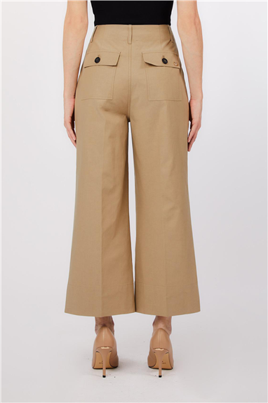 Liu Jo Pant.Chino Co Tencel Kadın Pantolon