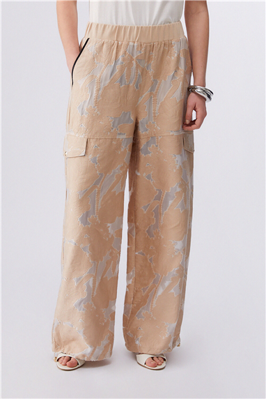Liu Jo Pant.Ts Tpotf Lungo Kadın Pantolon Çok Renkli