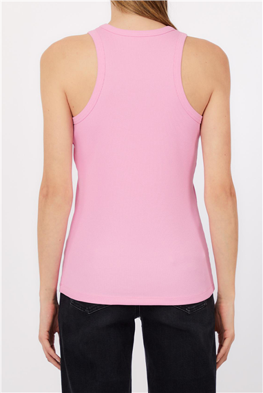 Liu Jo T-Shirt Moda S/M Kadın Bisiklet Yaka T-Shirt