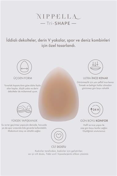 Nippella Trishape Göğüs Ucu Kapatıcı