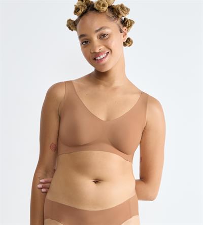Sloggi ZERO Feel 20 Bralette Kadın Sütyen Kahverengi