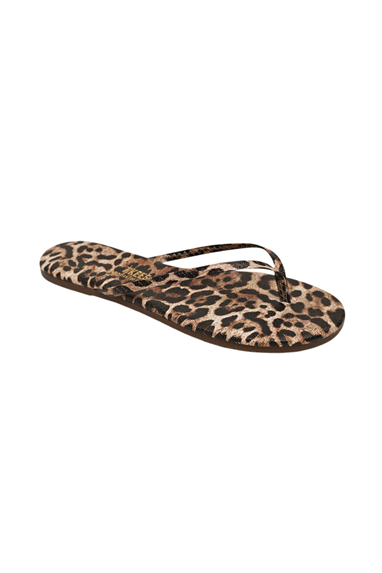 Tkees Kadın LeoparIı Klasik Terlik Çok Renkli