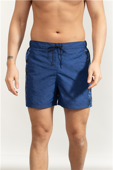 Tommy Hilfiger Medium Drawstring Print Erkek Şort Mayo