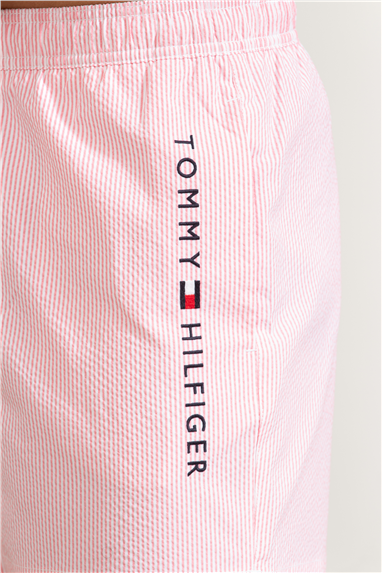 Tommy Hilfiger Medium Drawstring Stripe Erkek Şort Mayo