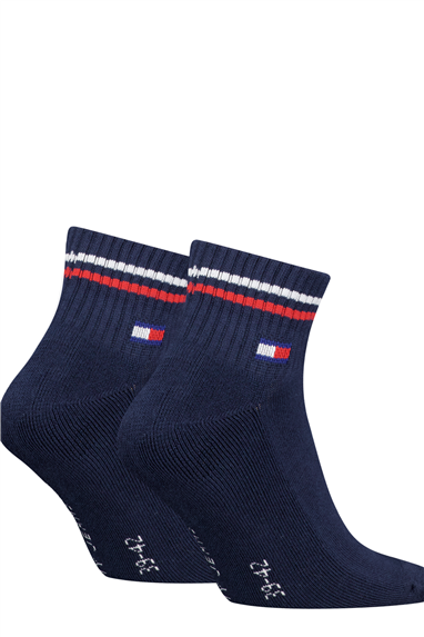 Tommy Hilfiger Unisex 2li Çorap
