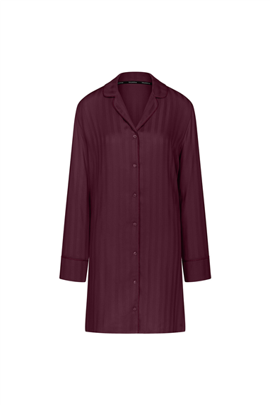 Triumph Amourette Jacquard NDW Kadın Gecelik Bordo