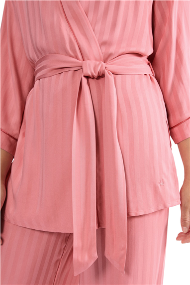 Triumph Amourette Jacquard Robe Top Kadın Sabahlık