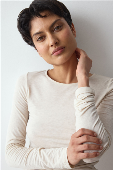 Triumph Beauty Layers LSL Top 04 Kadın Uzun Kollu T-Shirt Ten Rengi