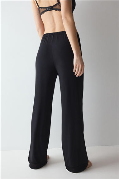 Triumph Comfort Allure Trousers Kadın Pijama Altı Siyah