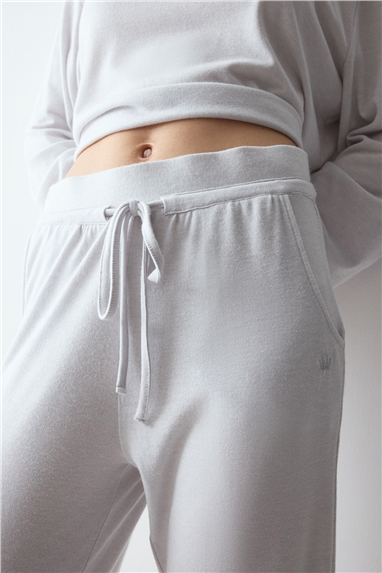 Triumph Cozy Comfort Cozy Trouser X 01 Kadın Eşofman Altı Gri