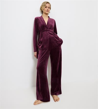 Triumph Sensual Velour Wide Leg Trousers Pijama Altı