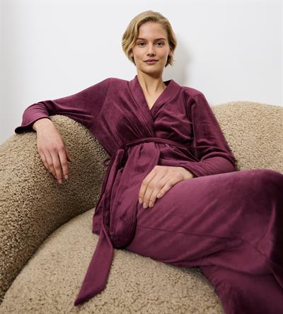 Triumph Sensual Velour Robe Top Pijama Üstü