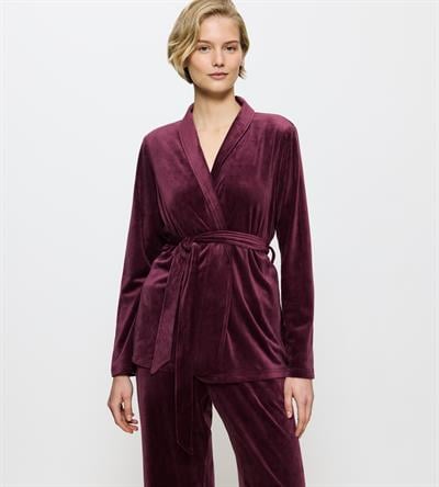 Triumph Sensual Velour Robe Top Pijama Üstü