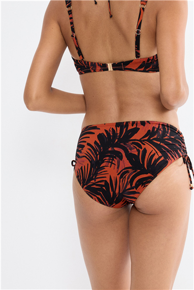 Triumph Kadın Summer Palm Midi 01 Bikini Altı Siyah