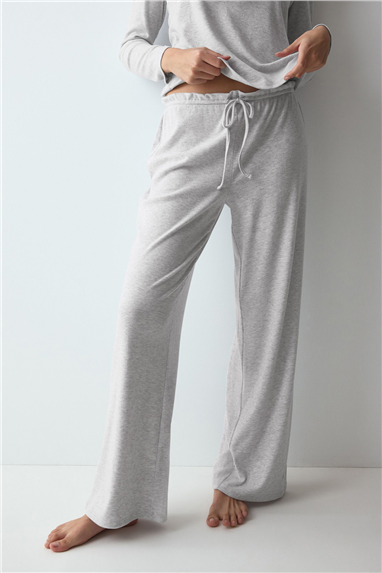 Triumph Mix & Match Trousers Soft Kadın Pijama Altı Gri