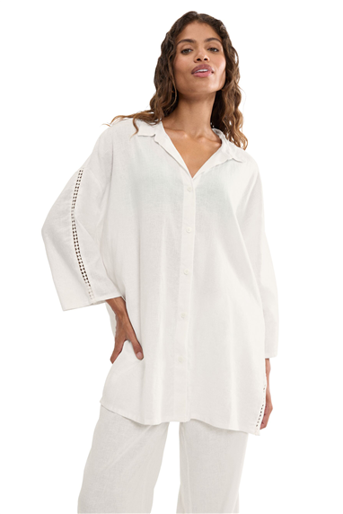Triumph Summer Wear Boyfriend Shirt 01 Kadın Gömlek