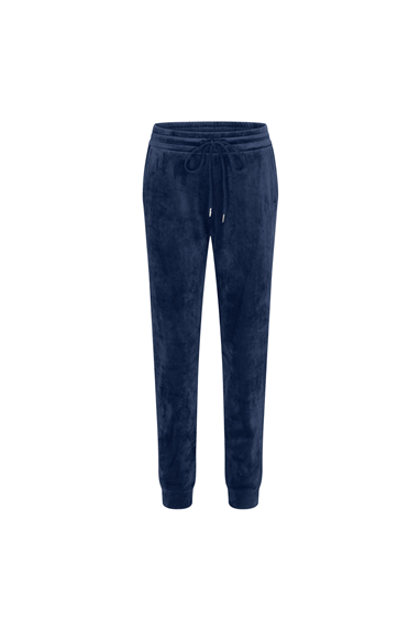 Triumph Velour Rib Trousers Kadın Eşofman Altı Lacivert