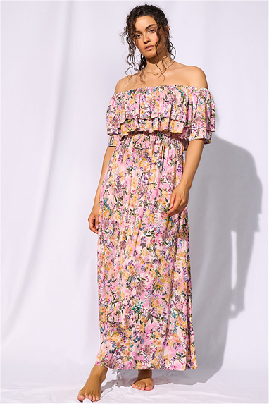 Watercult E-Watercult Pretty Boho Kadın Plaj Elbisesi