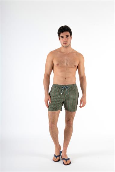 Zeybra Erkek Şort Mayo