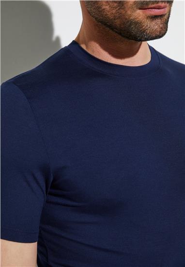 Zimmerli Erkek Bisiklet Yaka T-Shirt