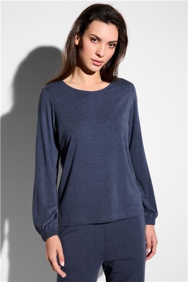 Zimmerli Soft Lounge Kadın Uzun Kollu T-Shirt