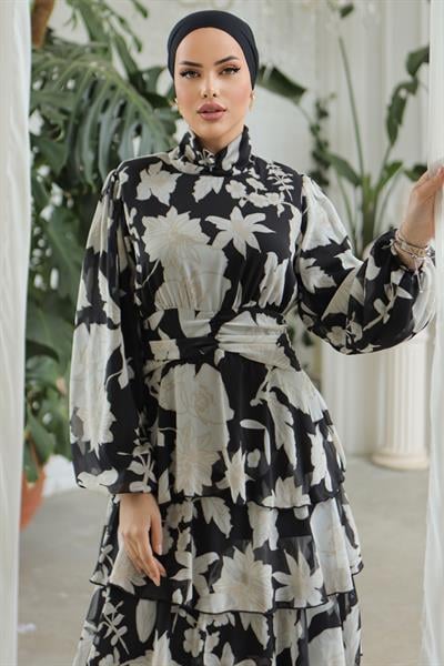 Adelina Elbise Siyah