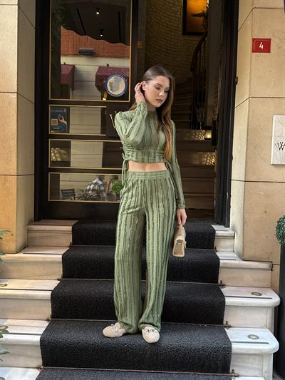 Janna Büzgülü Takım Yeşil