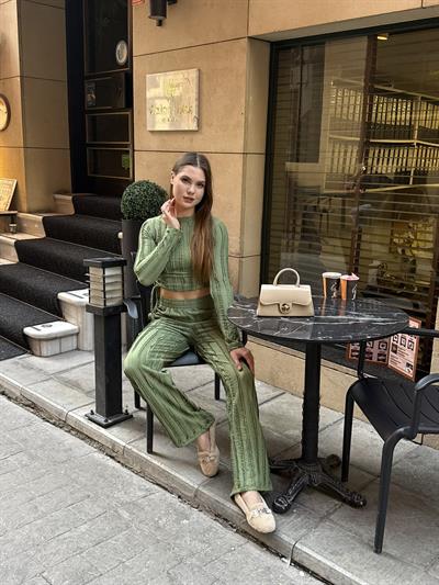 Janna Büzgülü Takım Yeşil