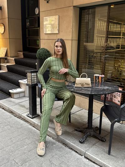 Janna Büzgülü Takım Yeşil