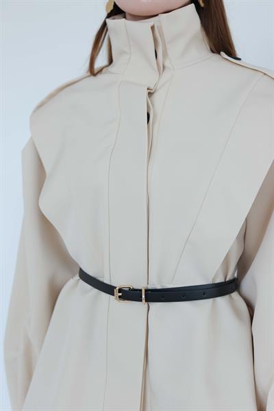 Naomi Kemerli Tasarım Ceket Taş