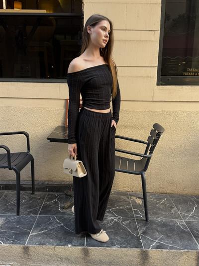 Rosie Madonna Takım Siyah