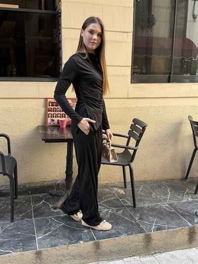 Sandy Asimetrik Takım Siyah