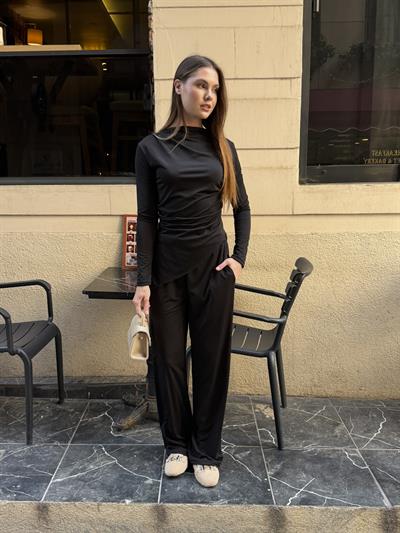 Sandy Asimetrik Takım Siyah