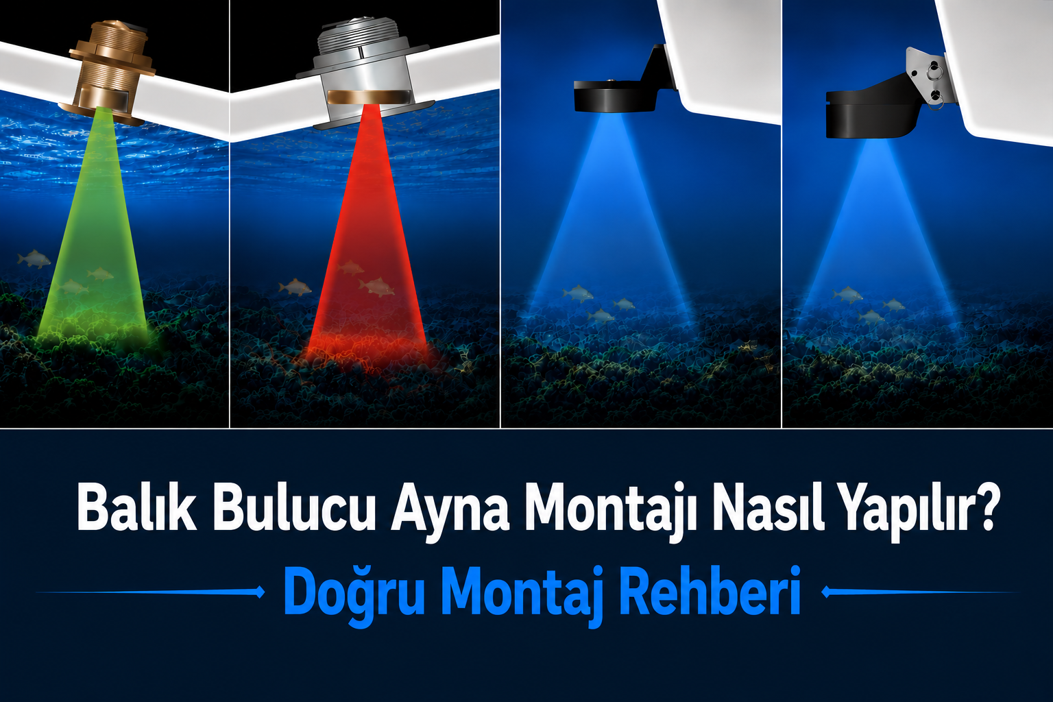 Balık Bulucu Ayna Montajı Nasıl Yapılır? Doğru Montaj Rehberi
