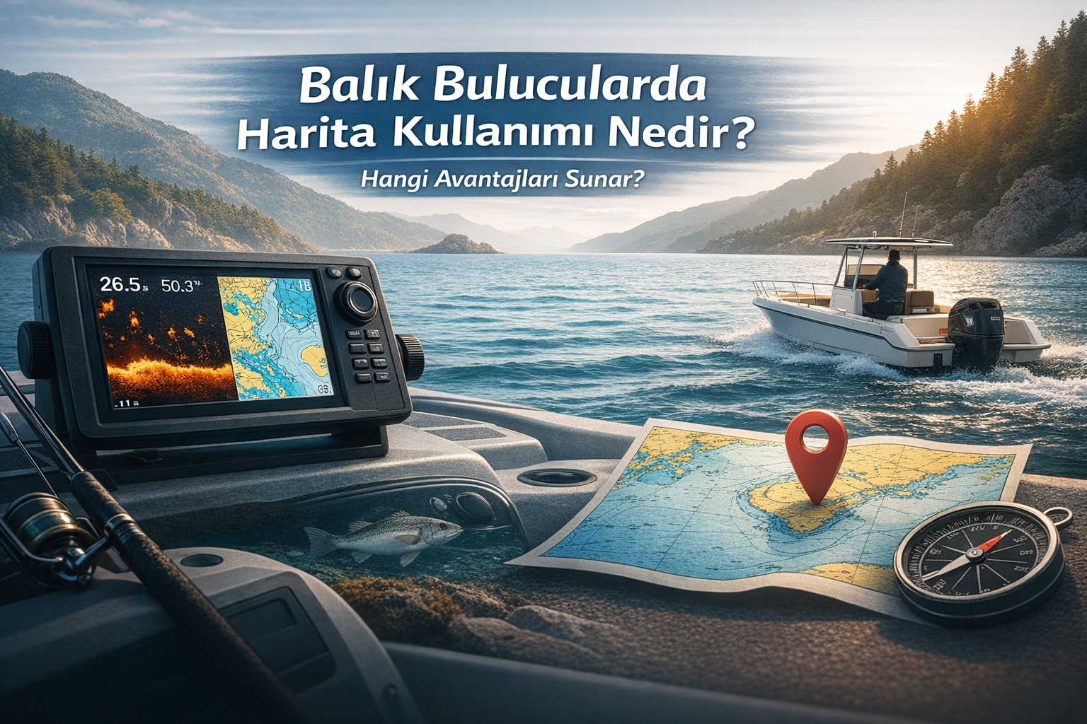 Balık Bulucularda Harita Kullanımı Nedir? Hangi Avantajları Sunar?