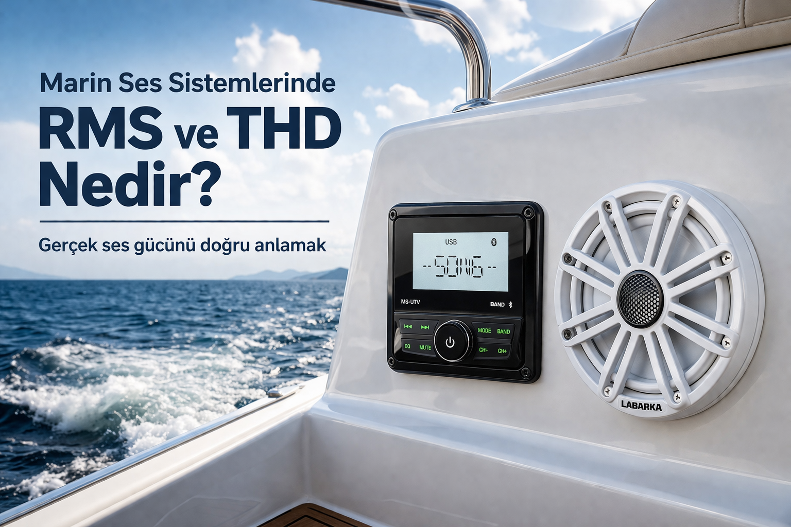 Marin Ses Sistemlerinde RMS ve THD Nedir?